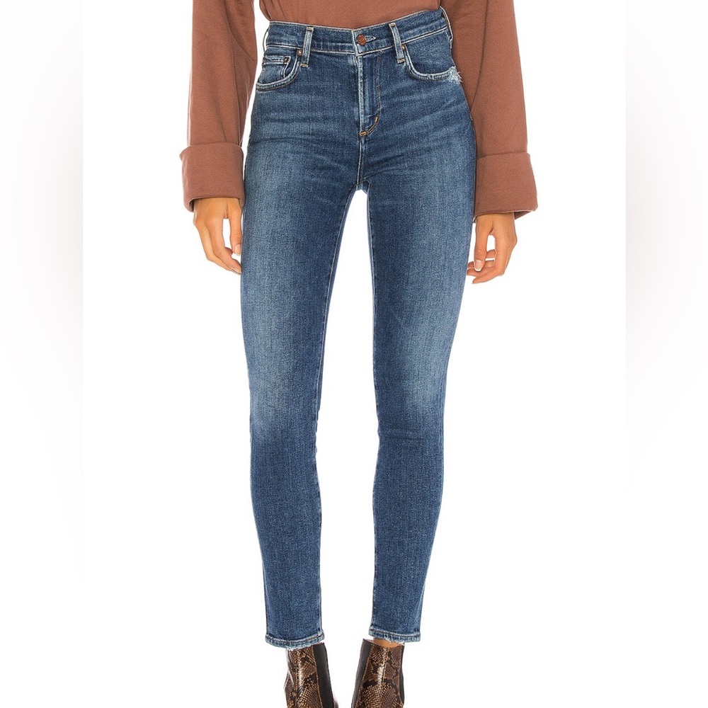 AGOLDE Sophie Mid-Rise Ankle Skinny